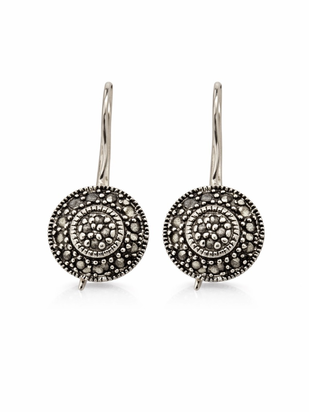 Vintage Sterling Silver 925 Drop Earrings